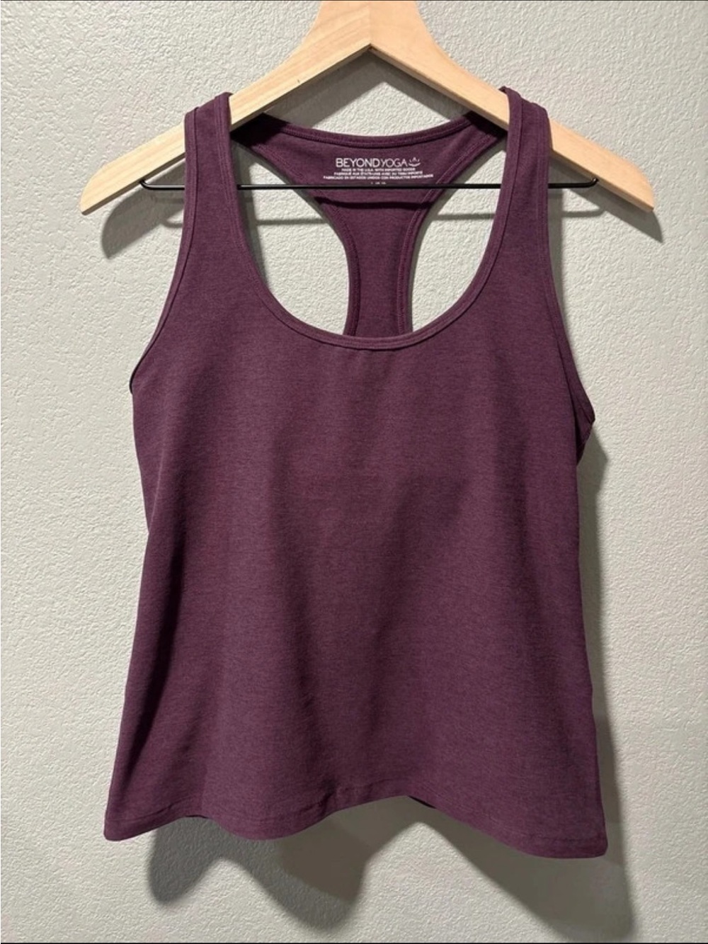Beyond Yoga Plum Racerback Tank